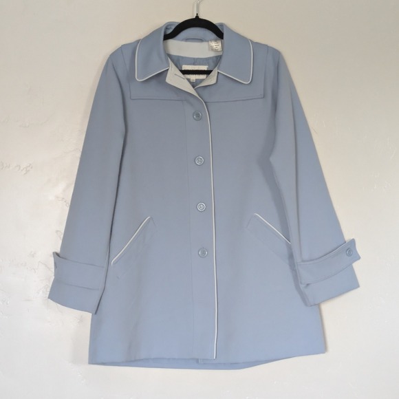 Vintage Collections Blue Coat Mod 60s/70s Style Hong Kong Women's 13/14- Large - Picture 1 of 7